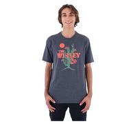 Hurley Evd Desert Days SS T-Shirt for Men, Black HTR, M