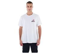 Hurley Evd Flower Fish T-Shirt for Men, White, S