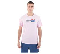 Hurley Everyday Box Waves Short Sleeve T-shirt Pink S Men