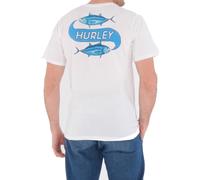 Hurley Everyday Wash Mr Fishy Short Sleeve T-Shirt in White