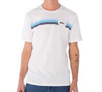 Hurley Everyday Wash Simpleton Fastlane Short Sleeve T-Shirt in White