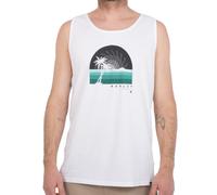 Hurley Everyday Wash Swirl Sleeveless T-Shirt in White