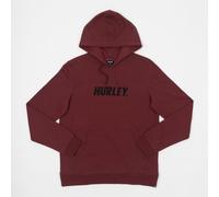 Hurley - Fastlane Solid Pullover Hooded Jumper In Burgundy - Xl