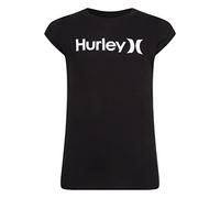 Hurley Girl's Hrlg Core One & Only Classic T T-Shirt, Black, 8 Years