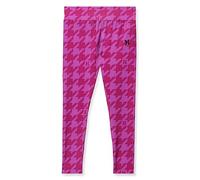 Hurley Girls' Leggings, Bright Magenta Houndstooth, 8