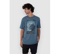 Hurley H2O Dri Wave Mandala T-Shirt grey teal XS