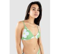 Hurley Harmony Bralette Bikini Top stone green L