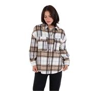 Hurley Jacket women - Brave Flannel, Taupe, M