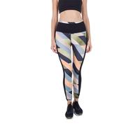Hurley Leggings Women - Slanted Side Panel 7/8 Black
