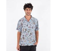 Hurley M Woven SS ETAM Blue