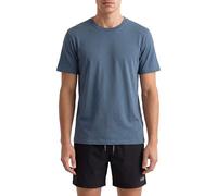 Hurley Men's Amped Tee T-Shirt, Grey/Navy, S