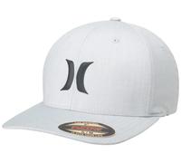 Hurley Men's Baseball Cap - Icond Weld Fitted Hat, Size L/XL, Grey