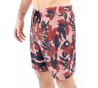 Hurley Mens Block Party 18" Boardshorts Board Shorts, Phantom Rose, 36 EU