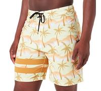 Hurley Men's Block Party 18 inches Board Shorts, Illuminous Green, 42
