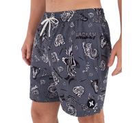 Hurley Volley Flex Art Swimming Shorts Grey L Men