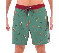 Hurley Men's Phantom-eco Classic 18" Swim Trunks, Malverde, 32