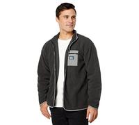 Hurley Men's Boulder Burrito Zip Sweatshirt, Dk Stone Grey, M