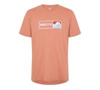 Hurley Mens Box Wves Ss T Sn99 in Red - Size Small