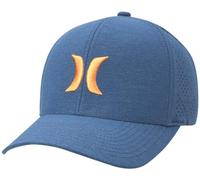 Hurley Men's Caps - Flexfit and Quick-Dry Phantom Curved Baseball Caps for Men - Classic Mens Trucker Hats (S-XL), Thunderstorm, L-XL