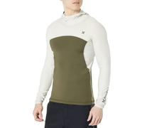 Hurley Men's Coast Guard Hooded Surf Top T-Shirt, Cargo, XL