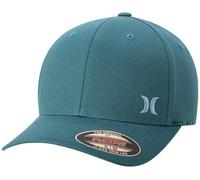 Hurley Mens Curved Brim Stretch Fitted Baseball Cap Lightweight, Aurora Green, L-XL
