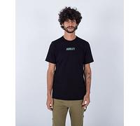 Hurley Men's Evd Exp Fastlane S/S T-Shirt, Black, S