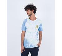 Hurley Men's Evd Tie Dye Tripy Pnappl S/S T-Shirt, Blue Dream, S