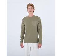 Hurley Men's Felton Thermal Crew Ls T-Shirt