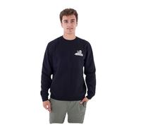 Hurley Men's Flower Fish Fleece Crew Sweatshirt, Black, L