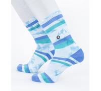 Hurley Mens H20-dri Tie Dye Crew 1 Pk Socks, Tahitian Teal, 10-13 EU
