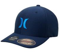 Hurley Men's H2O Dri Cutback Curved Bill Baseball Hat, Blue, Large-X-Large