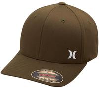 Hurley Men's Hat - Curved Brim Stretch Fitted Cap, Olive, L-XL