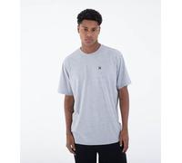 Hurley Mens Icon Tee T-Shirt, Dk Heather Grey, XL EU