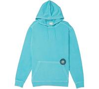 Hurley Men's Lightweight Terry Fleece Po Hooded Sweatshirt, Harbor Green, XL