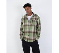 Hurley Mens Long Sleeve - Axe Flannel Shirt, Green, XXL EU