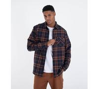 Hurley Axe Sherpa Long Sleeve Shirt Blue XL Men