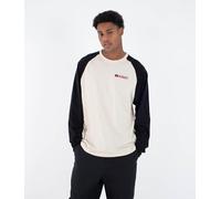 Hurley Tattoo Ranglan Long Sleeve T-shirt White M Men