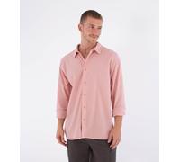 Hurley Mens Long-Sleeved Low Tide T-Shirt, Pink, L EU