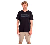 Hurley Men's M Evd Wsh Oao Boxed Texture Ss Shirt, Black, S