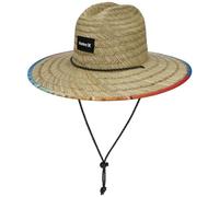 Hurley Mens M Java Straw Hat Cap, Blue Gaze