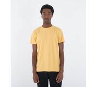 Hurley Low Tide Short Sleeve T-shirt Yellow L Men
