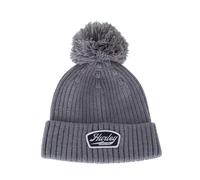 Hurley Mens M Static Beanie Hat, Dk Smoke Grey