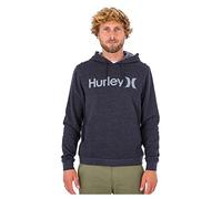Hurley Men's OAO Solid Summer Po Sweatshirt, Black, L