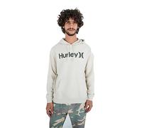 Hurley Men's OAO Solid Summer Po Sweatshirt, Bone, M