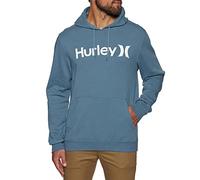 Hurley Men's OAO Solid Summer Po Sweatshirt, Deep Aqua, S