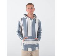 Hurley Mens Og Hooded Poncho Shirt, Black Combo, S EU