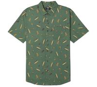Hurley Men's One and Only Lido Stretch Ss Shirt, Malverde, S