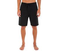 Hurley Men's One and Only Solid 20" Board Short, Black/Black, 31