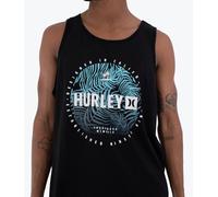 Hurley Mens Palm World Tank T-Shirt, Black, L EU