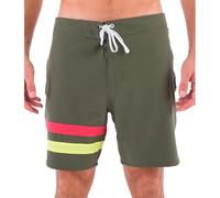 Hurley Men's Phantom Block Party 18' Swim Trunks, Charcoal Fern 2, 32